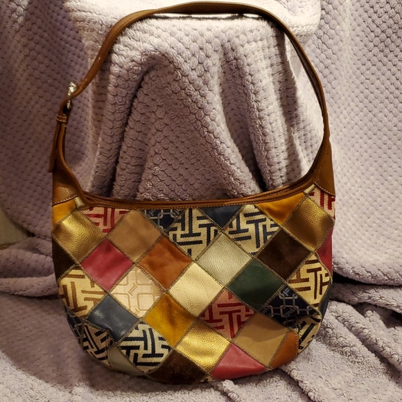 Patchwork Sholder Bag - Picture 1 of 7